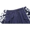 imageHawaii Hangover Mens Swim Trunk in Royal Blue with Side Floral HibiscusNavy With Side Floral Hibiscus