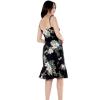 imageHawaii Hangover Womens Hawaiian Mermaid Ruffle Dress Pineapple Garden NavyPineapple Garden Black