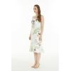 imageHawaii Hangover Womens Hawaiian Mermaid Ruffle Dress Pineapple Garden NavyPineapple Garden White