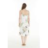 imageHawaii Hangover Womens Hawaiian Mermaid Ruffle Dress Pineapple Garden NavyPineapple Garden White