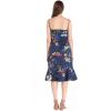 imageHawaii Hangover Womens Hawaiian Mermaid Ruffle Dress in Christmas Santa in HawaiiChristmas Santa in Hawaii in Navy White