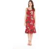 imageHawaii Hangover Womens Hawaiian Mermaid Ruffle Dress in Christmas Santa in HawaiiChristmas Santa in Hawaii in Red