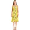 imageHawaii Hangover Womens Hawaiian Mermaid Ruffle Dress Pineapple Garden NavyGarden Poppy Yellow
