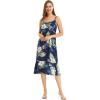 imageHawaii Hangover Womens Hawaiian Mermaid Ruffle Dress Pineapple Garden NavyPineapple Garden Navy