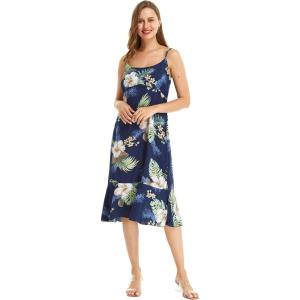 imageHawaii Hangover Womens Hawaiian Mermaid Ruffle Dress Pineapple Garden NavyPineapple Garden Navy