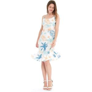 imageHawaii Hangover Womens Hawaiian Mermaid Ruffle Dress Sandy BeachSandy Beach White