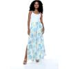 imageMatchable Family Hawaiian Luau Men Women Girl Boy Clothes in Pacific Palm CreamWomen Wide Leg Pants
