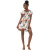 imageMatchable Family Hawaiian Luau Men Women Girl Boy Clothes in Neon Sunset PinkWomen Short Rahee