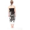 imageGirl Hawaiian Halter Dress in Black IndriBlack Indri