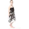 imageGirl Hawaiian Halter Dress in Black IndriBlack Indri