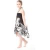 imageGirl Hawaiian Halter Dress in Black IndriBlack Indri