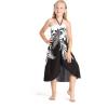 imageGirl Hawaiian Halter Dress in Black IndriIndri Black