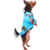 imageHawaiian Matching Pattern Dog Aloha Shirt in Christmas Santa in Hawaii Turquoise Size XLargeChristmas Santa in Hawaii Turquoise