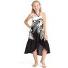 imageGirl Hawaiian Halter Dress in Black IndriIndri Black