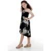 imageGirl Hawaiian Halter Dress in Pineapple GardenPineapple Garden Black
