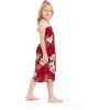 imageGirl Hawaiian Halter Dress in Pineapple GardenPineapple Garden Burgundy