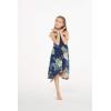 imageGirl Hawaiian Halter Dress in Pineapple GardenPineapple Garden Navy
