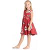 imageMatchable Family Hawaiian Luau Men Women Girl Boy Clothes in Christmas Santa in Hawaii RedGirl Fit and Flare