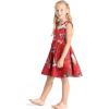 imageMatchable Family Hawaiian Luau Men Women Girl Boy Clothes in Christmas Santa in Hawaii RedGirl Fit and Flare