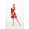 imageMatchable Family Hawaiian Luau Men Women Girl Boy Clothes in Christmas Santa in Hawaii RedGirl Simple Muumuu