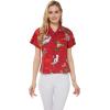 imageMatchable Family Hawaiian Luau Men Women Girl Boy Clothes in Christmas Santa in Hawaii RedWomen Shirt