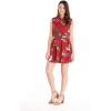 imageMatchable Family Hawaiian Luau Men Women Girl Boy Clothes in Christmas Santa in Hawaii RedWomen Shirt Dress