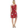 imageMatchable Family Hawaiian Luau Men Women Girl Boy Clothes in Christmas Santa in Hawaii RedWomen Tank