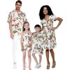 imageMatchable Family Hawaiian Luau Men Women Girl Boy Clothes in Cream RafelsiaDog Bandana