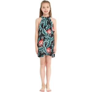 imageGirl Hawaiian Halter Dress in Pineapple GardenBlooming Lily