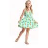 imageHawaii Hangover Girl Luau Elastic Strap Dress in Halloween Pineapple Skull TurquoiseHalloween Pineapple Skull Turquoise
