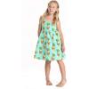 imageHawaii Hangover Girl Luau Elastic Strap Dress in Halloween Pineapple Skull TurquoiseHalloween Pineapple Skull Turquoise