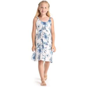 imageGirl Hawaiian Classic Empire Dress with Elastic Strap in Day Dream BloomDay Dream Bloom