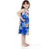 imageGirl Hawaiian Tank Round Neck Dress in HibiscusHibiscus Blue