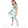 imageGirl Hawaiian Elastic Top Strap Dress in Wispy CereusWispy Cereus Light Blue