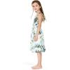 imageGirl Hawaiian Elastic Top Strap Dress in Wispy CereusWispy Cereus Light Blue