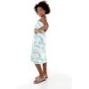 imageGirl Hawaiian Halter Dress in Orchid Breeze NavyOrchid Breeze White