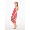 imageGirl Hawaiian Halter Dress in Pretty Tropical Hot PinkPretty Tropical Hot Pink