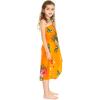 imageGirl Hawaiian Halter Dress in Pretty Tropical Hot PinkPretty Tropical Orange