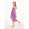 imageGirl Hawaiian Halter Dress in Pretty Tropical Hot PinkPretty Tropical Purple