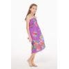 imageGirl Hawaiian Halter Dress in Pretty Tropical Hot PinkPretty Tropical Purple