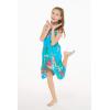 imageGirl Hawaiian Halter Dress in Pretty Tropical Hot PinkPretty Tropical Turquoise