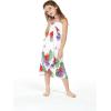 imageGirl Hawaiian Halter Dress in Pretty Tropical Hot PinkPretty Tropical White