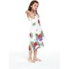 imageGirl Hawaiian Halter Dress in Pretty Tropical Hot PinkPretty Tropical White