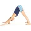 imageHawaii Hangover Womens Athletic Sportswear Solid Tank Top and Patterned Bike Shorts SetFirebird Blue White