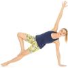 imageHawaii Hangover Womens Athletic Sportswear Solid Tank Top and Patterned Bike Shorts SetGarden Poppy Yellow