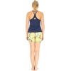 imageHawaii Hangover Womens Athletic Sportswear Solid Tank Top and Patterned Bike Shorts SetGarden Poppy Yellow