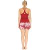 imageHawaii Hangover Womens Athletic Sportswear Solid Tank Top and Patterned Bike Shorts SetLotus and Orchid Red