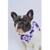 imageHawaiian Matching Pattern Dog Bandana in Vintage Hibiscus Purple Size SmallBandana in Vintage Hibiscus Purple