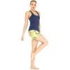 imageWomens Athletic Sportswear Solid Tank Top and Patterned Skorts with Tights SetGarden Poppy Yellow