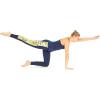 imageWomens Athletic Sportswear Solid Tank Top and Side Floral Legging SetGarden Poppy Yellow